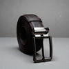 Picture of Zays Handcrafted Leather Belt for Men - Full-Grain Cowhide Adjustable Fit Stylish and Long-Lasting Designed for Office Traditional and Casual Use - Sweat-Resistant Anti-Crack Build Ideal for Daily Wear BS104-BC119-Chocolate