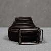 Picture of Zays Handcrafted Leather Belt for Men - Full-Grain Cowhide Adjustable Fit Stylish and Long-Lasting Designed for Office Traditional and Casual Use - Sweat-Resistant Anti-Crack Build Ideal for Daily Wear BS104-BC119-Chocolate