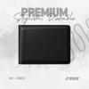 Picture of Zays Handcrafted Premium Leather Bifold Short Wallet ZSW101-Black