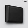 Picture of Zays Handcrafted Premium Leather Bifold Short Wallet ZSW101-Black