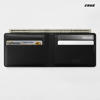 Picture of Zays Handcrafted Premium Leather Bifold Short Wallet ZSW101-Black