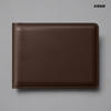Picture of Zays Handcrafted Premium Leather Bifold Short Wallet ZSW102-Chocolate