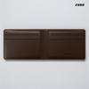 Picture of Zays Handcrafted Premium Leather Bifold Short Wallet ZSW102-Chocolate
