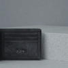 Picture of Zays Handcrafted Premium Leather Bifold Short Wallet ZSW103-Black
