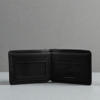 Picture of Zays Handcrafted Premium Eco-Friendly Leather Bifold Wallet - Slim Durable and Stylish Short Wallet for Unisex ZSW106-Black