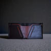 Picture of Zays Handcrafted Premium Eco-Friendly Leather Bifold Wallet - Slim Durable and Stylish Short Wallet for Unisex ZSW109-Black Suta