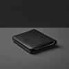 Picture of Zays Premium Handcrafted Slim Bifold Leather Short Wallet for unisex - Personalized Top-Grain Leather Wallet - Compact Durable Stylish - ZSW126-Black