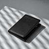 Picture of Zays Premium Handcrafted Slim Bifold Leather Short Wallet for unisex - Personalized Top-Grain Leather Wallet - Compact Durable Stylish - ZSW126-Black