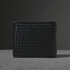 Picture of Zays Handcrafted Real Pati Degine Premium Leather Bifold Wallet for Men And Women - Super Slim Durable Stylish Short Wallet - ZSW129-Black