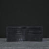 Picture of Zays Handcrafted Real Pati Degine Premium Leather Bifold Wallet for Men And Women - Super Slim Durable Stylish Short Wallet - ZSW129-Black