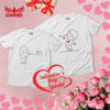 Picture of Premium Drop Shoulder Couple T-Shirts for Valentine’s Day and Every Romantic Moment (ZVDS027)