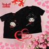 Picture of Premium Drop Shoulder Couple T-Shirts for Valentine’s Day and Every Romantic Moment (ZVDS015)