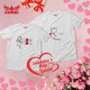 Picture of Premium Drop Shoulder Couple T-Shirts for Valentine’s Day and Every Romantic Moment (ZVDS001)