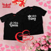 Picture of Premium Drop Shoulder Couple T-Shirts for Valentine’s Day and Every Romantic Moment (ZVDS016)