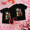 Picture of Premium Drop Shoulder Couple T-Shirts for Valentine’s Day and Every Romantic Moment (ZVDS017)