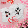 Picture of Premium Drop Shoulder Couple T-Shirts for Valentine’s Day and Every Romantic Moment (ZVDS008)