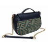 Picture of Date Palm Leaf Crafted Genuine Leather Lady’s Bag (Valeria)