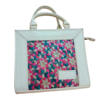 Picture of Palm Leaf Crafted Genuine Leather Lady’s Bag (Juno)