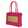 Picture of Handcrafted Genuine Leather Ladies Bag with Engraved Brass Metal (Lucy Zilany)