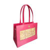 Picture of Handcrafted Genuine Leather Ladies Bag with Engraved Brass Metal (Lucy Zilany)