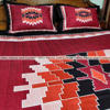 Picture of King Size Full Panel Cotton Bedsheet Set with Pillow Covers Chador Set (Chocolate Royal Art)