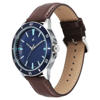 Picture of Fastrack 38160SL04 Stunners X Blue Dial Leather Watch For Guys
