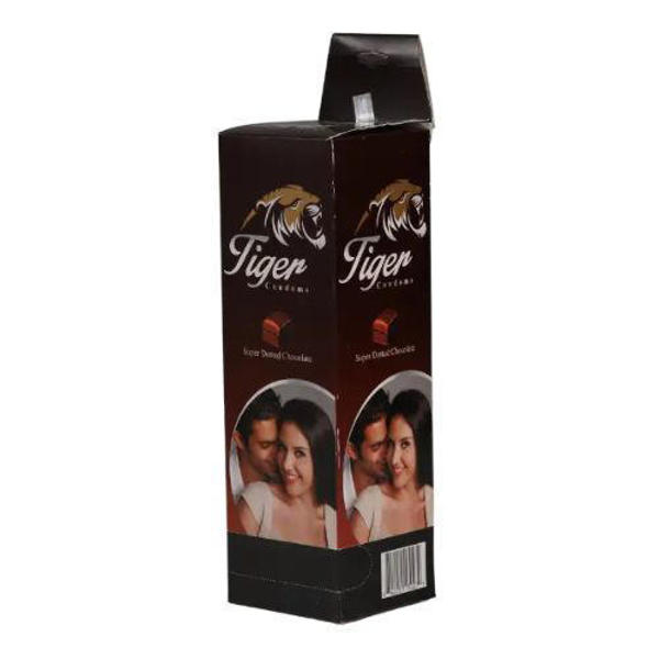Picture of Tiger Super Dotted Chocolate Flavoured Condom 12 Packets (36 Pcs)