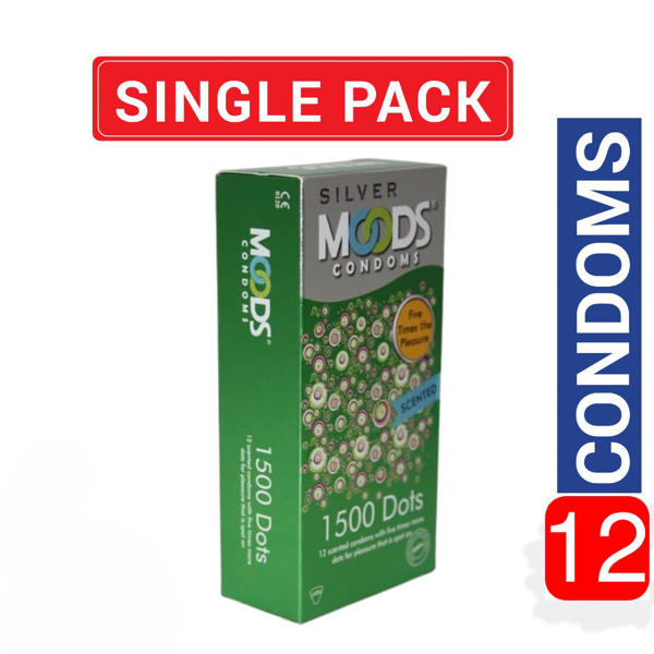 Picture of Moods 1500 Dots Condoms 12 Pcs Pack