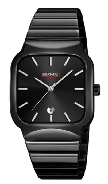 Picture of Skmei 9361 Square Quartz Watch for Men- Black