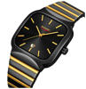 Picture of Skmei 9361 Square Quartz Watch for Men-  Gold Black