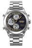 Picture of Skmei 1975 Analog Digital Watch for Men- Silver