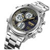 Picture of Skmei 1975 Analog Digital Watch for Men- Silver
