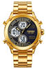Picture of Skmei 1975 Analog Digital Watch for Men- Golden