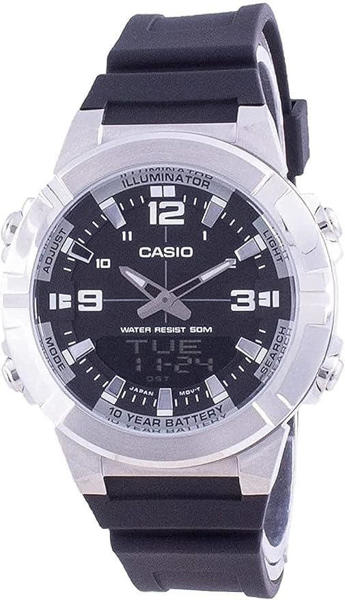 Picture of Casio AMW-870-1AVDF Illuminator Dual Time Fiber Belt Watch for Men