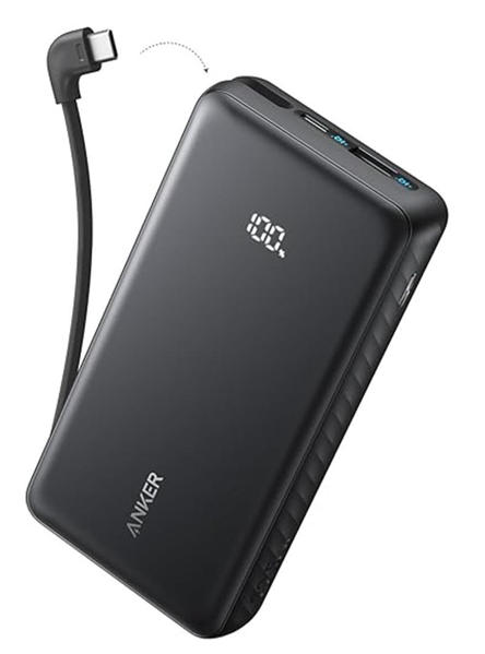 Picture of Anker Zolo A110E 20000mAh 22.5W Fast Charging Power Bank with USB-C Cable [Black]