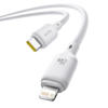Picture of Baseus Silky Series Fast Charging Cable Type-C to IP 20W [White]