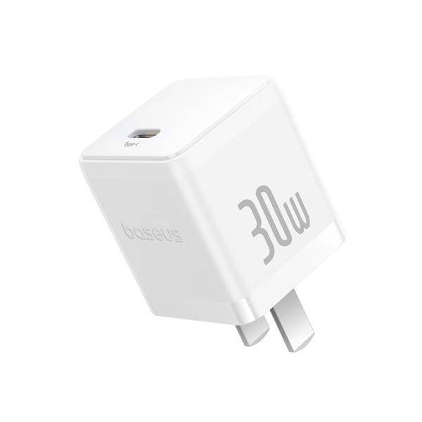 Picture of BASEUS Smart Charge Fast Charger 1C 30W [White]