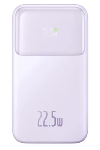 Picture of Baseus Comet Series 22.5W 20000mAh Dual Cable Digital Display Power Bank [Baby Pink]