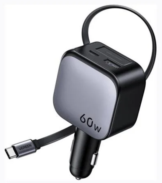 Picture of UGREEN EC602 Car Charger with Cable-60W [Black]