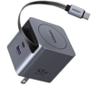 Picture of Ugreen Nexode X605 Gan Charger with USB C Cable-65W [Black]