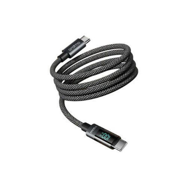 Picture of Oraimo 1.2M 5A Type-C to Type-C Data Cable (OCD-175CC) - Black