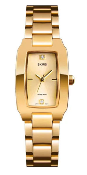 Picture of Skmei 1400GLD Fashionable Quartz Stainless Steel Watch for Women-Gold