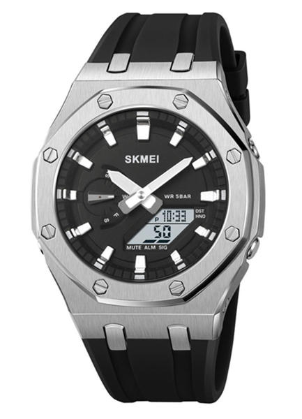 Picture of SKMEI 2243 Analog Watch for Men-Black & Silver