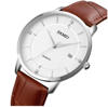 Picture of Skmei 1801 Stainless Steel Leather Band Men’s Watch-Brown
