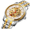 Picture of Skmei 9222 Automatic Mechanical Watch for Men- Silver Gold