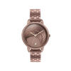 Picture of Fastrack 6282QM01 Stunners Brown Dial Stainless Steel Watch for Girls