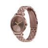 Picture of Fastrack 6282QM01 Stunners Brown Dial Stainless Steel Watch for Girls