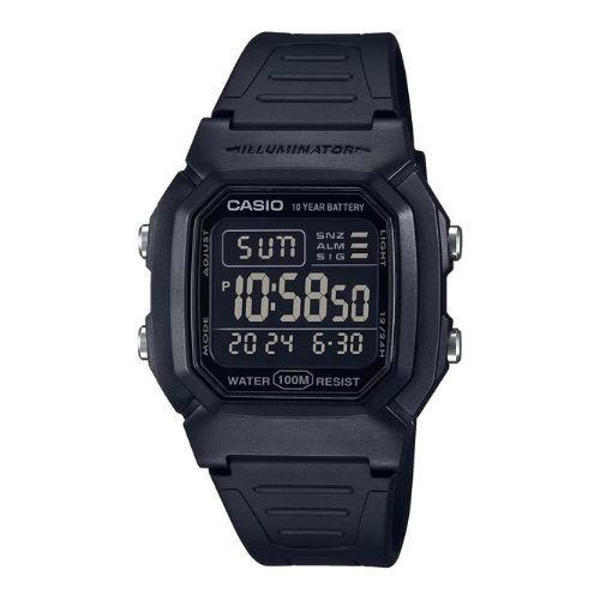 Picture of Casio W-800H-1BVDF Youth Dual Time Digital Resin Belt Watch