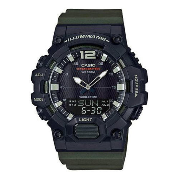 Picture of Casio Youth Dual Time Illuminator Resin Belt Watch HDC-700-3AVDF