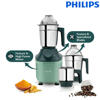 Picture of Philips HL7773/02 Mixer Grinder 800W | 3 Stainless Steel Jars | MicroGrind Technology | Green
